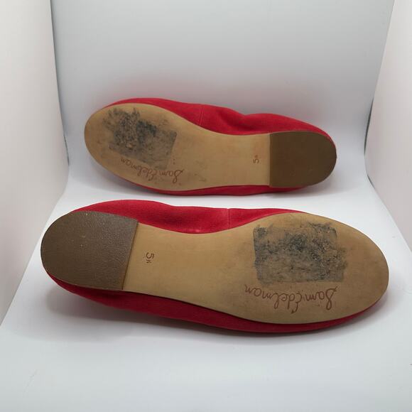 Sam Edelman Fritz Women's Size 5.5 M Pink Suede Leather Ballet Flats Shoes - Picture 3 of 11